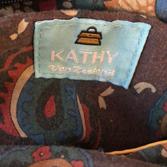 Kathy Van Zeeland Mustard Casual Handbag - Picture 3 of 4